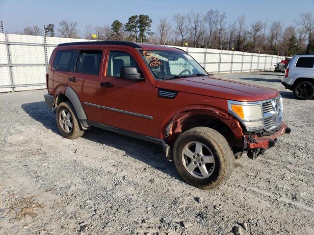 1D8GT28K37W596429 - 2007 DODGE NITRO SXT ORANGE photo 4