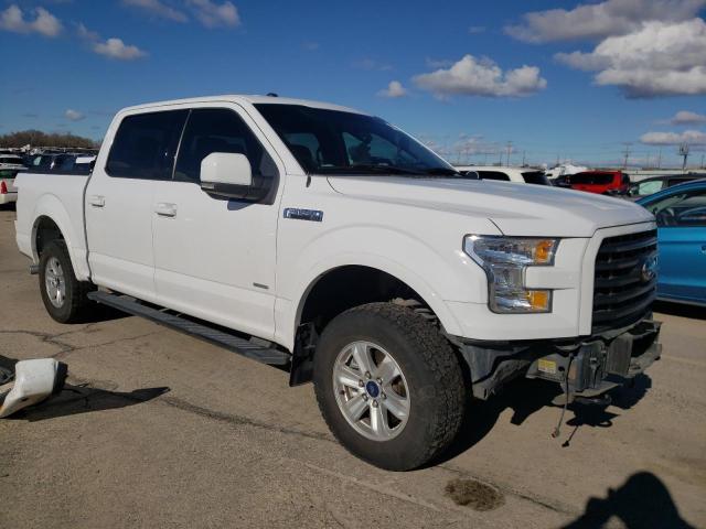 1FTEW1EP9HKD09188 - 2017 FORD F150 SUPERCREW WHITE photo 4