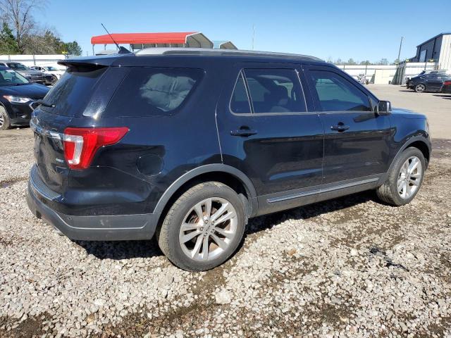 1FM5K8DH3JGC90334 - 2018 FORD EXPLORER XLT BLACK photo 3