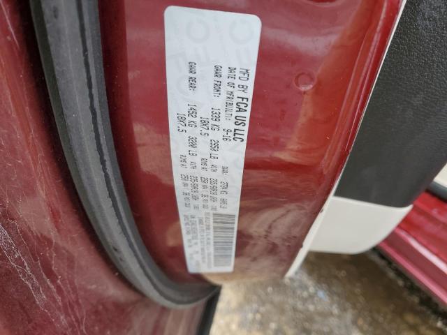 2C4RC1BG5HR579292 - 2017 CHRYSLER PACIFICA TOURING L 勃艮第红 照片 13