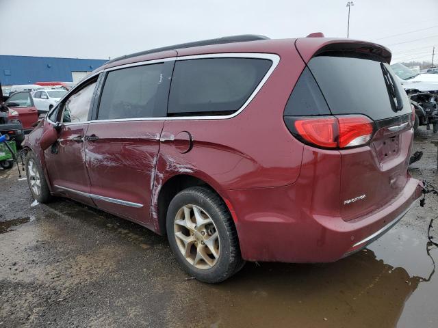 2C4RC1BG5HR579292 - 2017 CHRYSLER PACIFICA TOURING L BURGUNDY photo 2