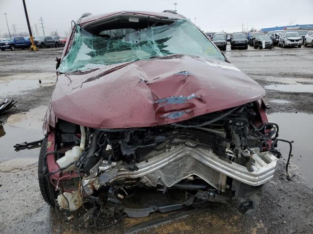 2C4RC1BG5HR579292 - 2017 CHRYSLER PACIFICA TOURING L 勃艮第红 照片 5