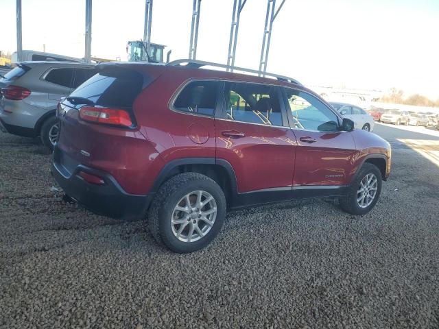 1C4PJMCBXFW609229 - 2015 JEEP CHEROKEE LATITUDE RED photo 3