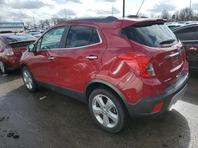 KL4CJASB9GB601575 - 2016 BUICK ENCORE RED photo 2