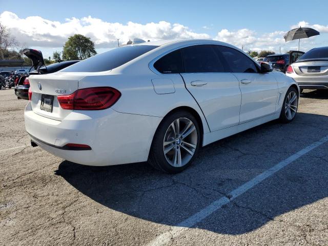 WBA4J1C59JBG75752 - 2018 BMW 430I GRAN COUPE WHITE photo 3