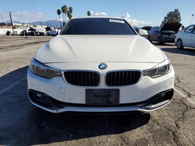 WBA4J1C59JBG75752 - 2018 BMW 430I GRAN COUPE WHITE photo 5