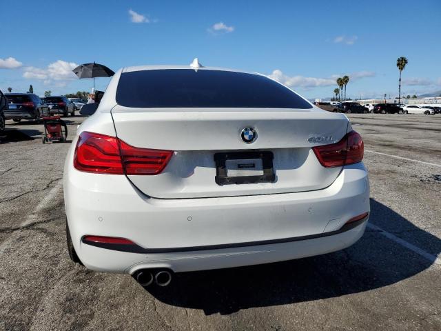 WBA4J1C59JBG75752 - 2018 BMW 430I GRAN COUPE WHITE photo 6