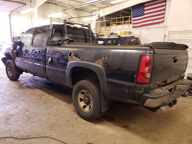 1GCHK33225F824839 - 2005 CHEVROLET SILVERADO K3500 BLACK photo 2