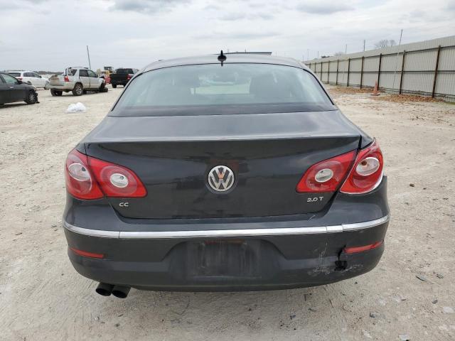 WVWMN7AN9CE501255 - 2012 VOLKSWAGEN CC SPORT CHARCOAL photo 6