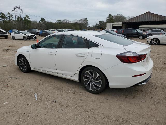 19XZE4F93KE018699 - 2019 HONDA INSIGHT TOURING WHITE photo 2