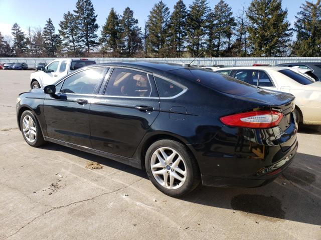 3FA6P0HRXDR218094 - 2013 FORD FUSION SE BLACK photo 2