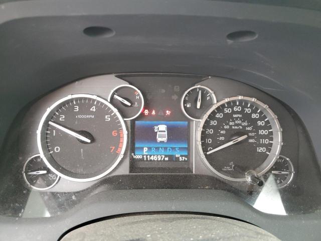 5TFUW5F1XFX485132 - 2015 TOYOTA TUNDRA DOUBLE CAB SR/SR5 BLACK photo 9