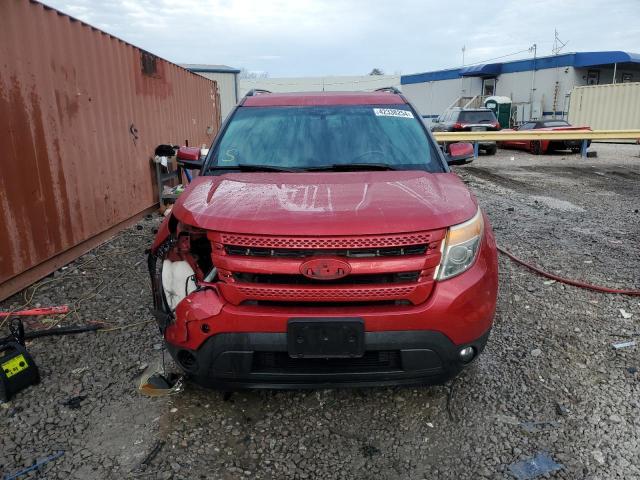 1FMHK7F81BGA63472 - 2011 FORD EXPLORER LIMITED RED photo 5