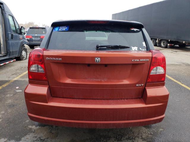 1B3CB4HA6AD586615 - 2010 DODGE CALIBER SXT ORANGE photo 6