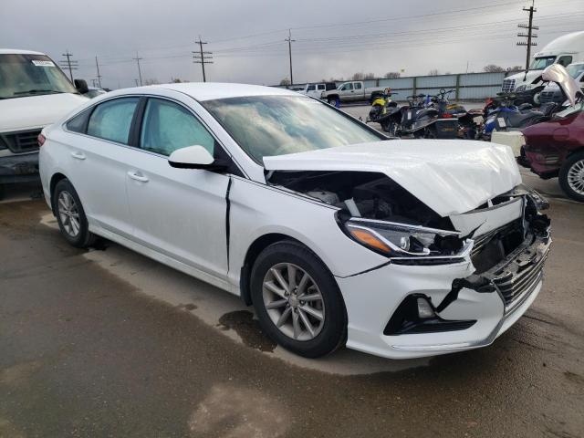 5NPE24AF1KH797780 - 2019 HYUNDAI SONATA SE WHITE photo 4