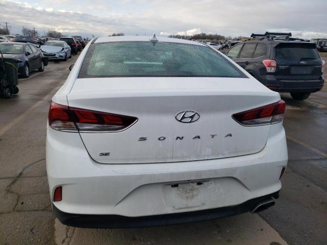 5NPE24AF1KH797780 - 2019 HYUNDAI SONATA SE WHITE photo 6