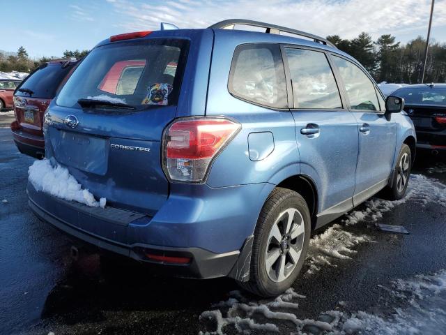 JF2SJABC0JH498742 - 2018 SUBARU FORESTER 2.5I BLUE photo 3