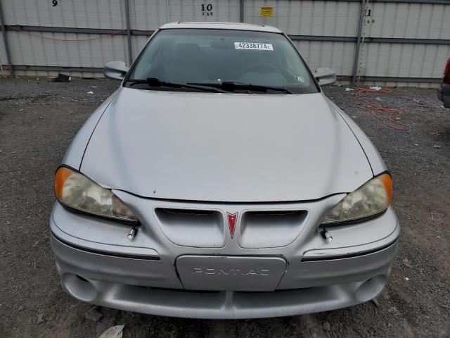 1G2NW12E61M625021 - 2001 PONTIAC GRAND AM GT SILVER photo 5