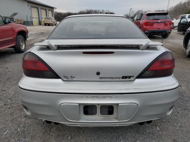 1G2NW12E61M625021 - 2001 PONTIAC GRAND AM GT SILVER photo 6