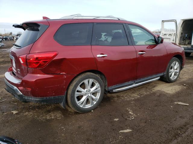 5N1DR2MM9KC583777 - 2019 NISSAN PATHFINDER S 红色 照片 3