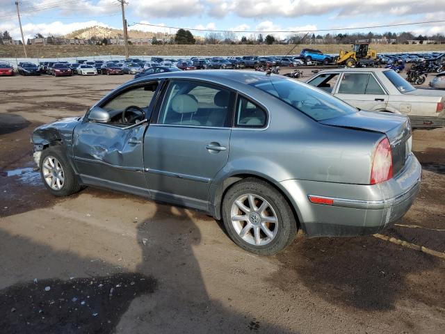 WVWPD63B74P153491 - 2004 VOLKSWAGEN PASSAT GLS SILVER photo 2