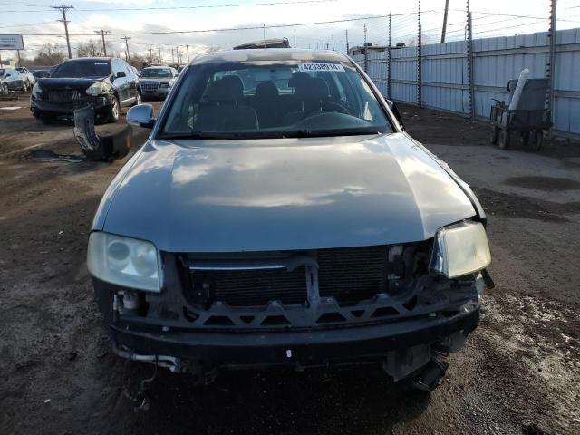 WVWPD63B74P153491 - 2004 VOLKSWAGEN PASSAT GLS SILVER photo 5