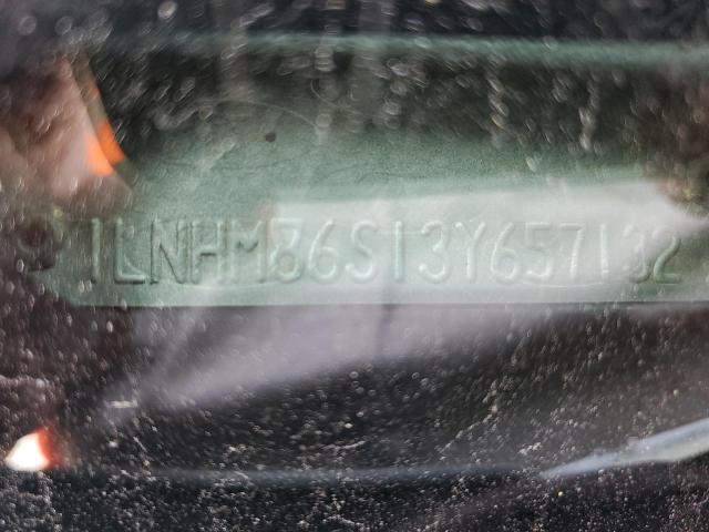 1LNHM86S13Y657132 - 2003 LINCOLN LS მწვანე ფოტო 12