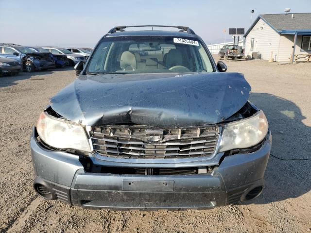 JF2SH63689G720074 - 2009 SUBARU FORESTER 2.5X PREMIUM GREEN photo 5
