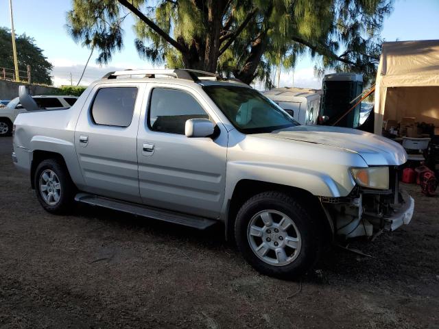 2HJYK16526H505169 - 2006 HONDA RIDGELINE RTL SILVER photo 4