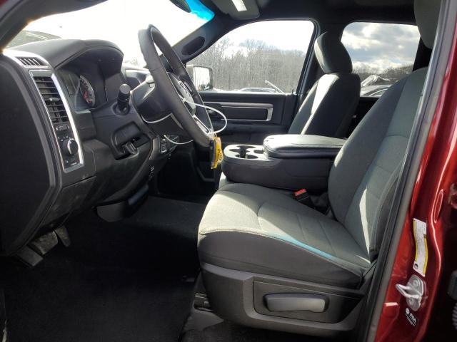 1C6RR7GGXMS510334 - 2021 RAM 1500 CLASS SLT მუქწითელი ფოტო 7