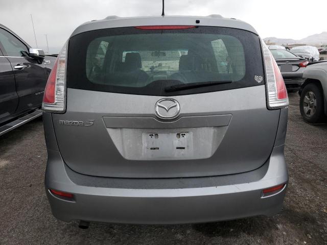 JM1CR2W39A0384054 - 2010 MAZDA 5 SILVER photo 6