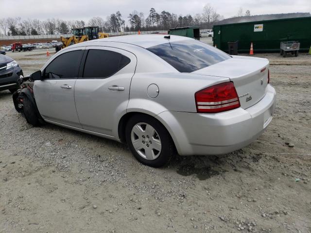 1B3CC4FB6AN202318 - 2010 DODGE AVENGER SXT SILVER photo 2