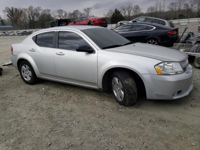 1B3CC4FB6AN202318 - 2010 DODGE AVENGER SXT SILVER photo 4