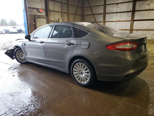 3FA6P0PU2ER372211 - 2014 FORD FUSION SE PHEV GRAY photo 2