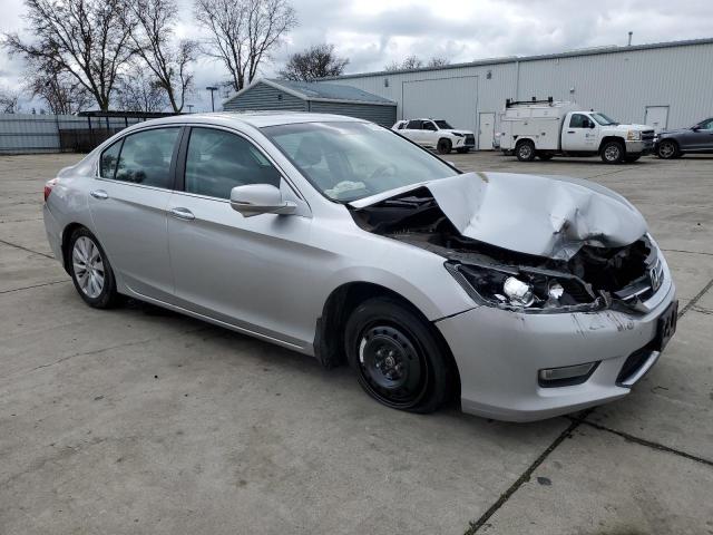 1HGCR2F89DA183878 - 2013 HONDA ACCORD EXL SILVER photo 4