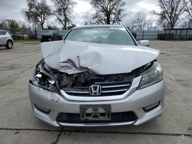 1HGCR2F89DA183878 - 2013 HONDA ACCORD EXL SILVER photo 5