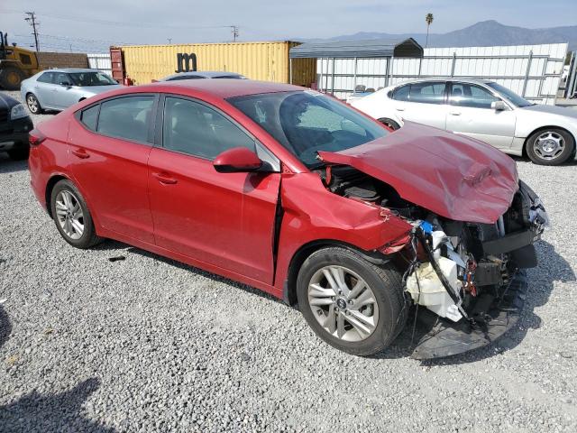 KMHD84LF0LU070723 - 2020 HYUNDAI ELANTRA SEL RED photo 4