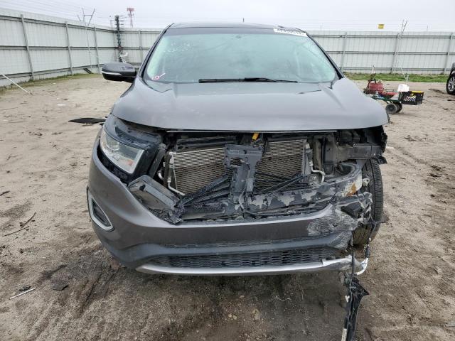 2FMPK3J93JBC32241 - 2018 FORD EDGE SEL GRAY photo 5