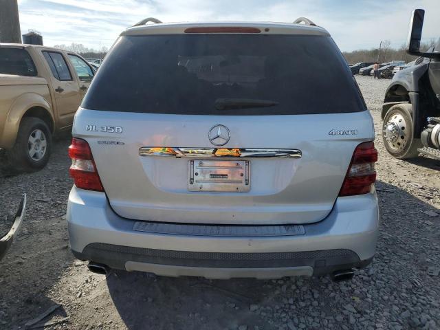 4JGBB86E78A433823 - 2008 MERCEDES-BENZ ML 350 SILVER photo 6