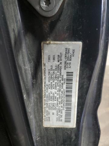 5TESM92NX3Z150437 - 2003 TOYOTA TACOMA XTRACAB PRERUNNER გრაფიტი ფოტო 12