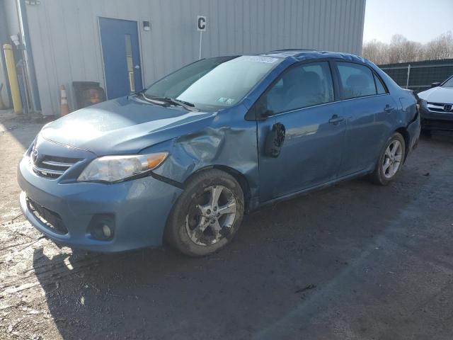 5YFBU4EE2DP190338 - 2013 TOYOTA COROLLA BASE BLUE photo 1