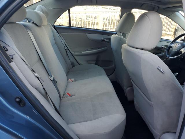 5YFBU4EE2DP190338 - 2013 TOYOTA COROLLA BASE BLUE photo 10