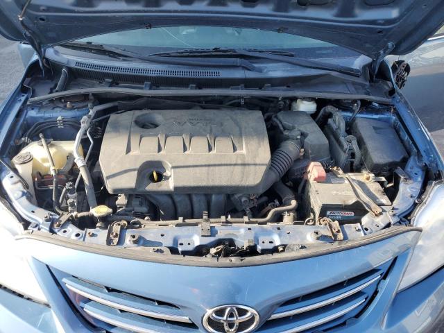 5YFBU4EE2DP190338 - 2013 TOYOTA COROLLA BASE BLUE photo 11