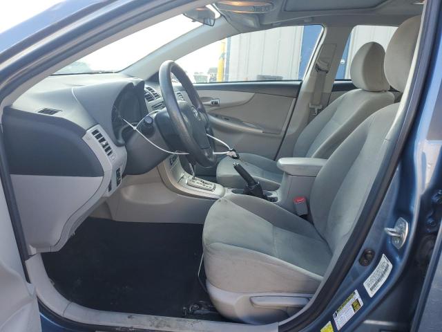 5YFBU4EE2DP190338 - 2013 TOYOTA COROLLA BASE BLUE photo 7