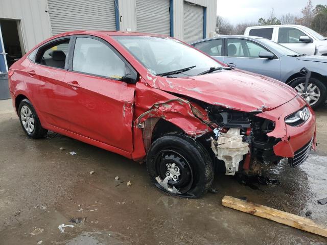 KMHCT4AE9GU057768 - 2016 HYUNDAI ACCENT SE RED photo 4