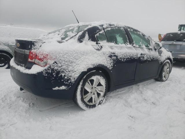 1G1P75SZ9E7257345 - 2014 CHEVROLET CRUZE BLACK photo 3