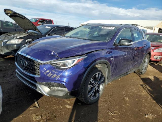 SJKCH5CR0JA040990 - 2018 INFINITI QX30 BASE BLUE photo 1