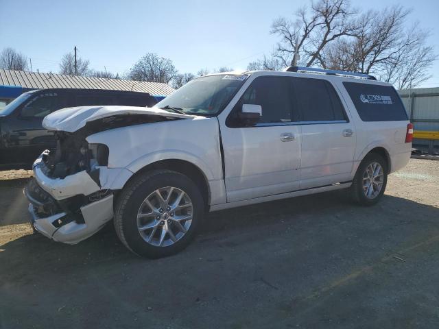 1FMJK2AT2FEF28147 - 2015 FORD EXPEDITION EL LIMITED WHITE photo 1