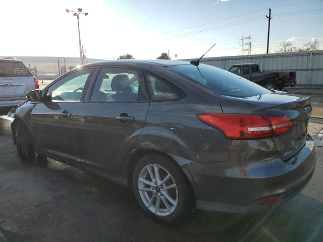 1FADP3F27FL255801 - 2015 FORD FOCUS SE GRAY photo 2