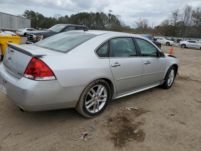 2G1WC5E32D1111671 - 2013 CHEVROLET IMPALA LTZ SILVER photo 3